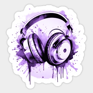 Headphones Sticker